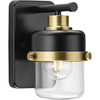  Beckner 1 Bulb Wall Sconce - Matte Black