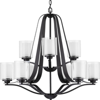  Kene Mid Sized Chandelier Chandelier - Graphite