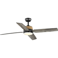  Shaffer II Large Fan (52'' to 59'') Ceiling Fan - Matte Black