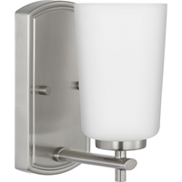  Adley 1 Bulb Wall Sconce - Brushed Nickel