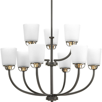  West Village Large Foyer Chandelier Chandelier - Antique Bronze