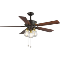  Teasley Large Fan (52'' to 59'') Ceiling Fan - Architectural Bronze