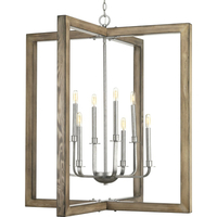  Turnbury Mid Sized Chandelier Chandelier - Galvanized Finish