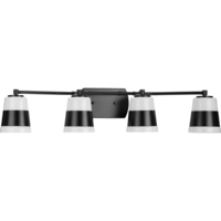  Haven 4 or More Bulb Bathroom Lighting - Matte Black