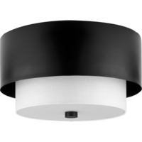  Silva Flush Mount Ceiling Light - Matte Black