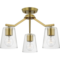  Vertex Mini Chandelier - Brushed Gold
