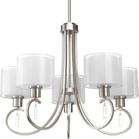 Invite Mid Sized Chandelier Chandelier - Brushed Nickel