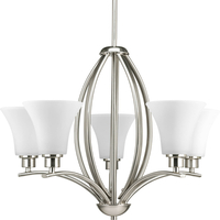  Joy Mid Sized Chandelier Chandelier - Brushed Nickel