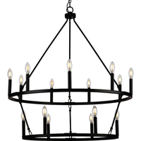 Large Foyer Chandelier 35-1/2" Width