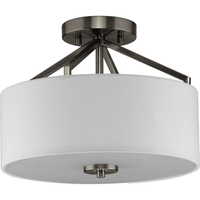  Goodwin Semi Flush Mount Ceiling Light - Brushed Nickel