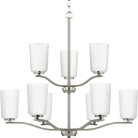  Adley Mid Sized Chandelier Chandelier - Brushed Nickel