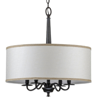  Durrell Drum Pendant Pendant Light - Matte Black