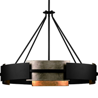  Lowery Multi Light Pendant Light - Matte Black