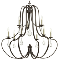 Mid Sized Chandelier 34" Width