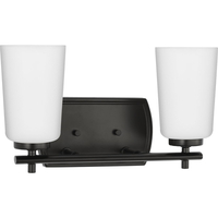  Adley 2 Bulb Bathroom Lighting - Matte Black