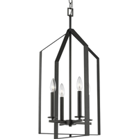  Vertex Entrance / Foyer Pendant Light - Matte Black