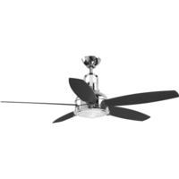  Kudos Large Fan (52'' to 59'') Ceiling Fan - Polished Chrome