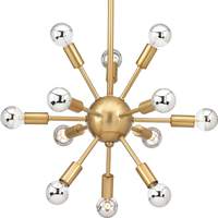  Ion Large Foyer Chandelier Chandelier - Brushed Bronze