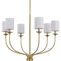  Bonita Mid Sized Chandelier Chandelier - Satin Brass