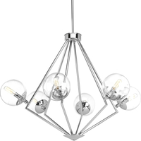  Mod Mid Sized Chandelier Chandelier - Polished Chrome