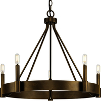  Breckenridge Mid Sized Chandelier Chandelier - Aged Bronze