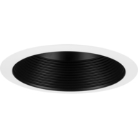  6" Shallow Recessed Trim 6'' Trim Kit Recessed Lighting - Black