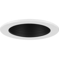  4" Recessed Trim 4'' Trim Kit Recessed Lighting - Black