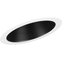  6" Slope Recessed Trim 6'' Trim Kit Recessed Lighting - Black