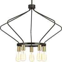  Hangar Mid Sized Chandelier Chandelier - Antique Bronze