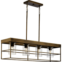  Burgess Multi Light Pendant Light - Aged Bronze