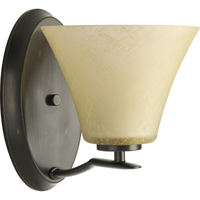  Bravo 1 Bulb Wall Sconce - Antique Bronze