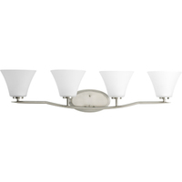  Bravo 4 or More Bulb Bathroom Lighting - Brushed Nickel