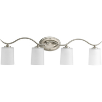  Inspire 4 or More Bulb Bathroom Lighting - Brushed Nickel