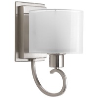  Invite 1 Bulb Wall Sconce - Brushed Nickel