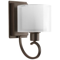  Invite 1 Bulb Wall Sconce - Antique Bronze