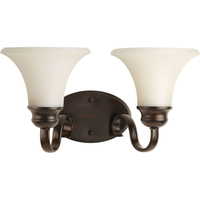  Applause 2 Bulb Bathroom Lighting - Antique Bronze