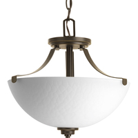  Legend Semi Flush Mount Ceiling Light - Antique Bronze
