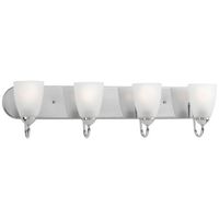  Gather 4 or More Bulb Bathroom Lighting - Polished Chrome