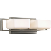 Bathroom Lighting (2 Bulbs) 15-1/2" Width Bathroom Lighting (2 Bulbs) 15-1/2" Width
