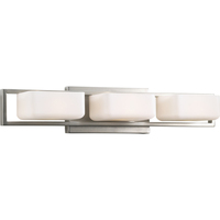 Dibs 3 Bulb Bathroom Lighting - Brushed Nickel