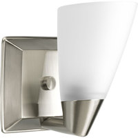  Rizu 1 Bulb Wall Sconce - Brushed Nickel