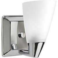  Rizu 1 Bulb Wall Sconce - Polished Chrome