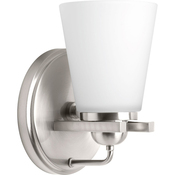  Flight 1 Bulb Wall Sconce - Brushed Nickel