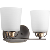  West Village 2 Bulb Bathroom Lighting - Antique Bronze