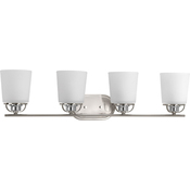  West Village 4 or More Bulb Bathroom Lighting - Brushed Nickel