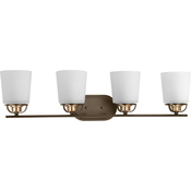  West Village 4 or More Bulb Bathroom Lighting - Antique Bronze