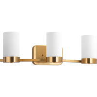  Elevate 3 Bulb Bathroom Lighting - Brushed Bronze