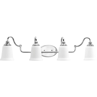  Wander 4 or More Bulb Bathroom Lighting - Polished Chrome