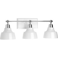  Bramlett 3 Bulb Bathroom Lighting - Polished Chrome