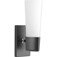  Zura 1 Bulb Wall Sconce - Black